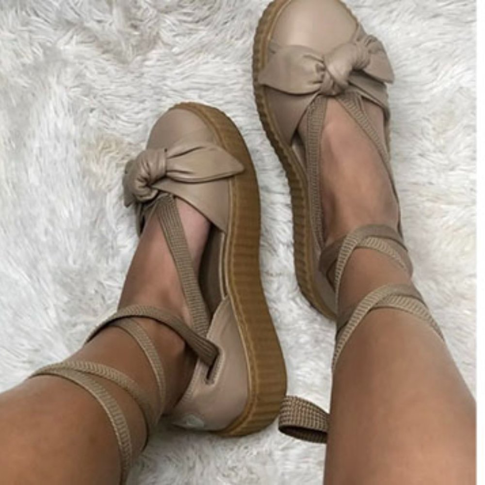 Puma FENTY by Rihanna Bow Creeper Sandals - Women’s size 7.5